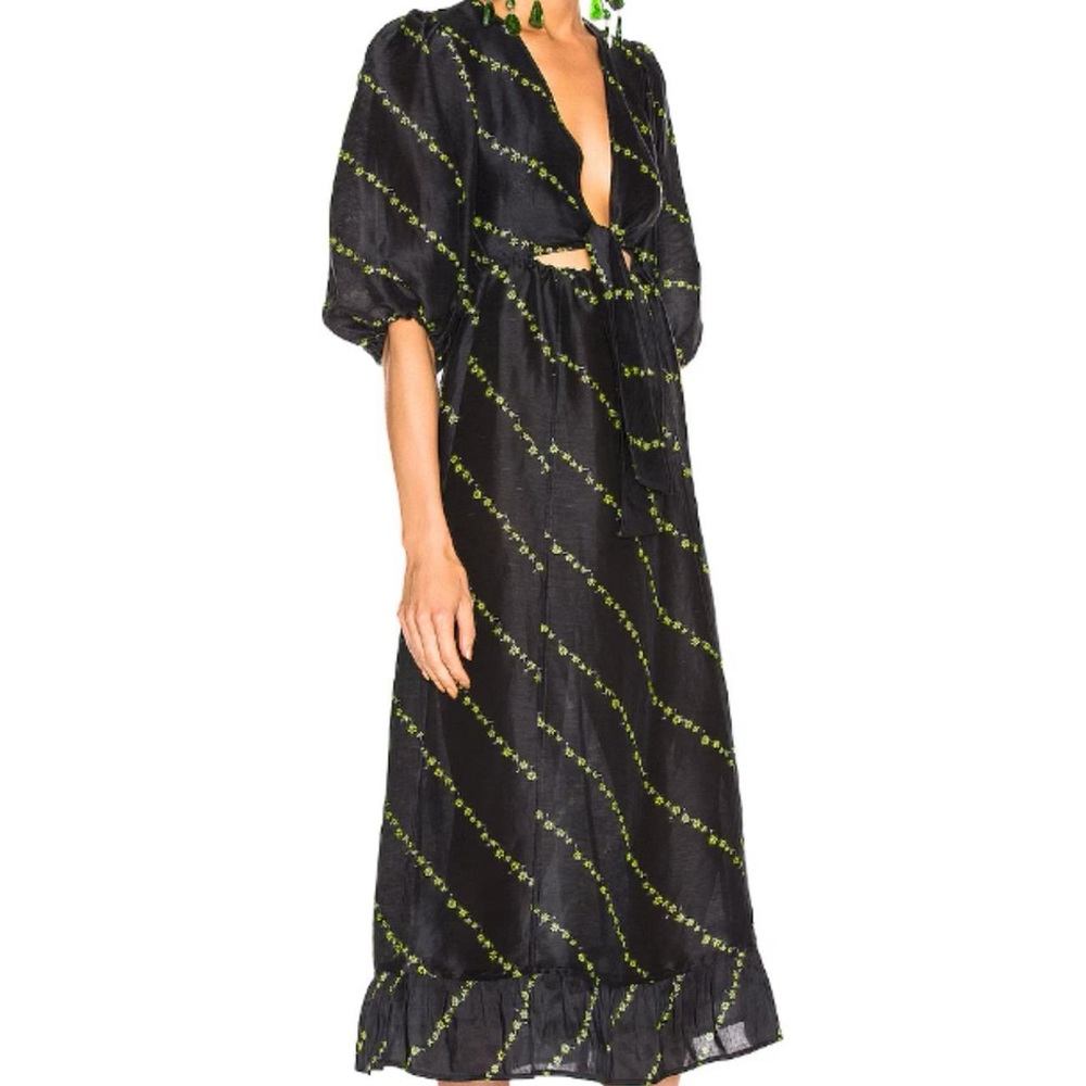 GANNI
Floral-print linen and silk midi dress
Originally $530